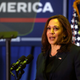 WASHINGTON, DC - DECEMBER 16: U.S. Vice President Kamala Harris speaks during an infrastructure announcement at AFL-CIO on December 16, 2021, in Washington, DC. Vice President Harris announced the administration’s plan to deliver clean drinking water, replace lead pipes, and remediate lead paint that harm Americans’ health.